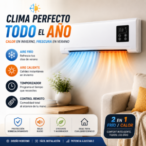 Aire acondicionado 2 en 1