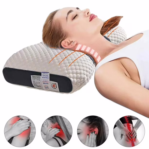 DELUXE ERGONOMIC PLUS – Almohada Ortopédica 3D (Promo 2×1)