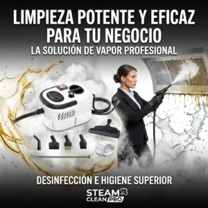 Máquina de Vapor 4 En 1 Adios Grasa