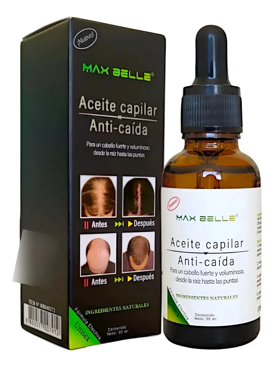 ACEITE SERUM ANTICAÍDA - Estimula el Crecimiento & Combate la Calvicie