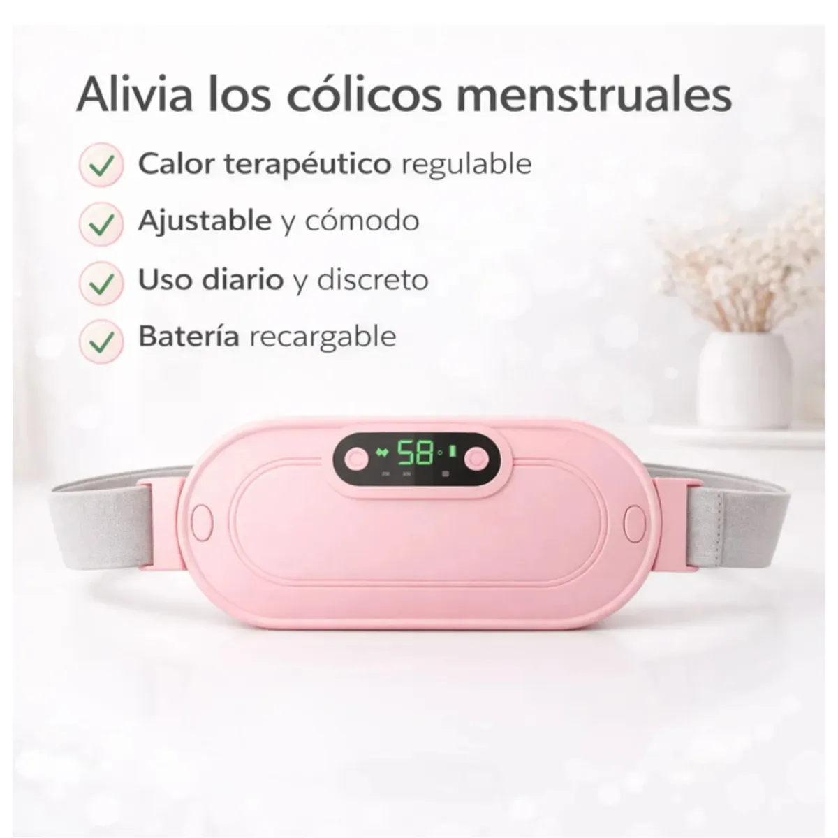 Alivio Térmico y Masaje Menstrual
